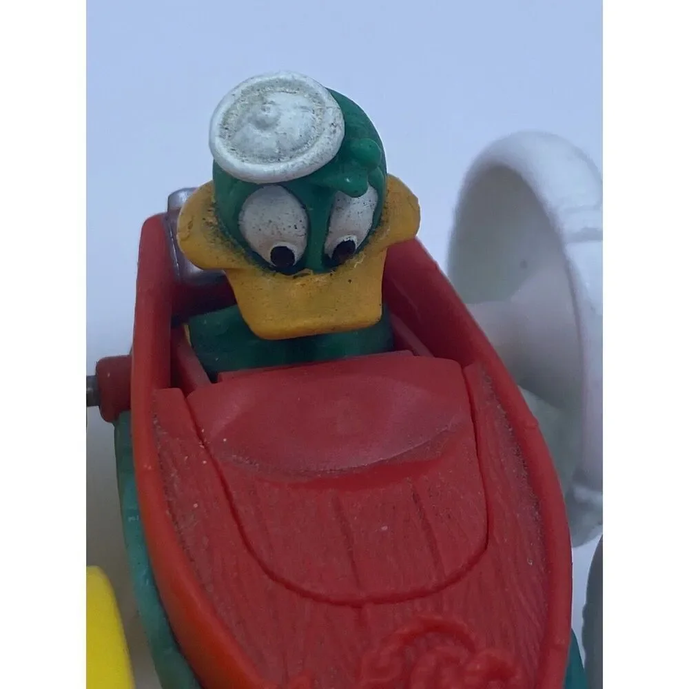1990 Mcdonalds Happy Meal Toy Tiny Toons Adventure Flip Car Plucky & Babes
